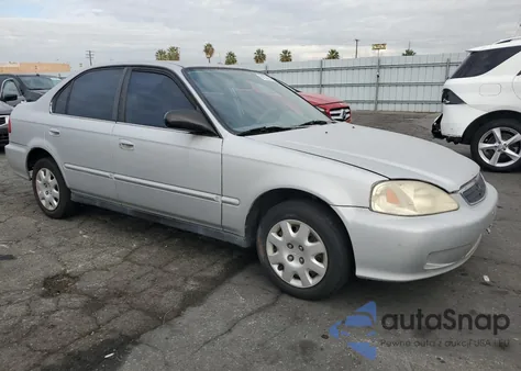 2000 Honda Civic Base from USA, damaged, VIN 2HGEJ6613YH538108